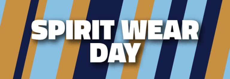 Thursday is Spirit Day!